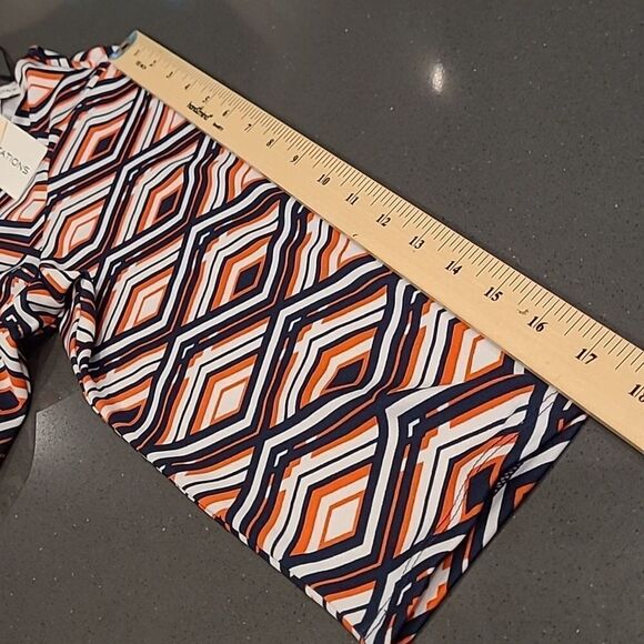 Notations Geometric Print Mini Dress - Picture 13 of 16